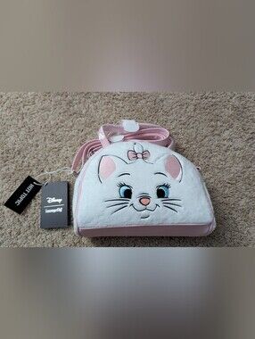 NWT Loungefly Disney The Aristocats Marie Furry Dome Crossbody Bag Hot Topic